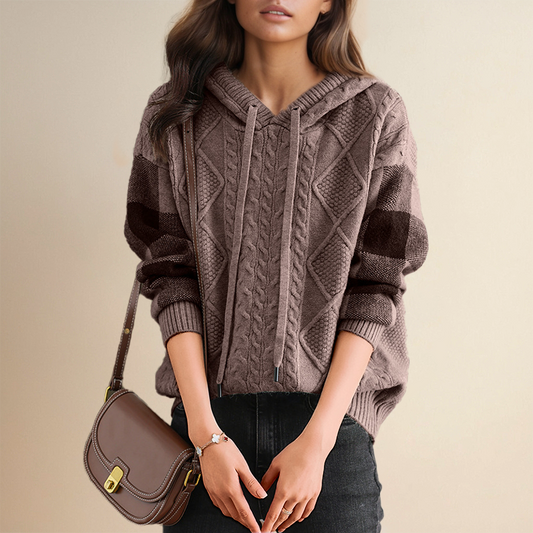 Aranza | Jacquard hoodie