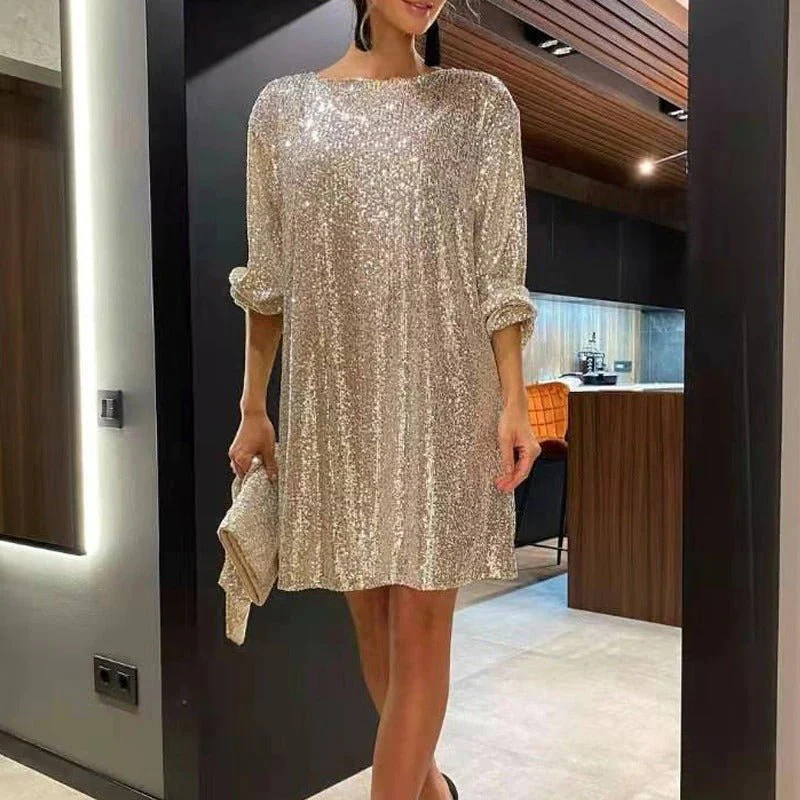 Jennifer® | Women'S  Elegant Sequin Mini Dress