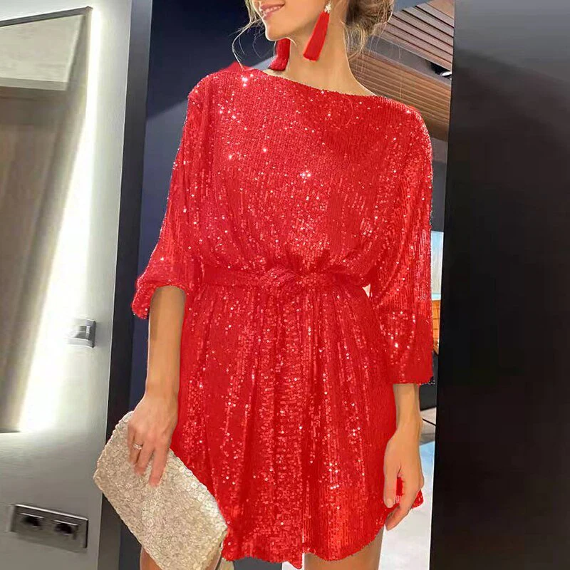 Jennifer® | Women'S  Elegant Sequin Mini Dress