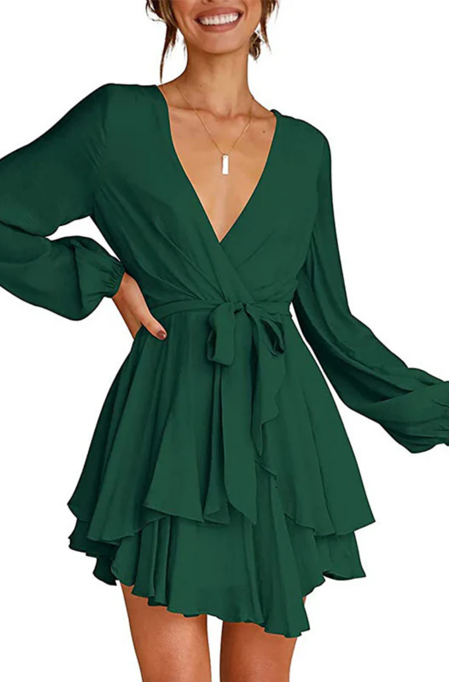 Johana® | Summer Wrap Mini Dress