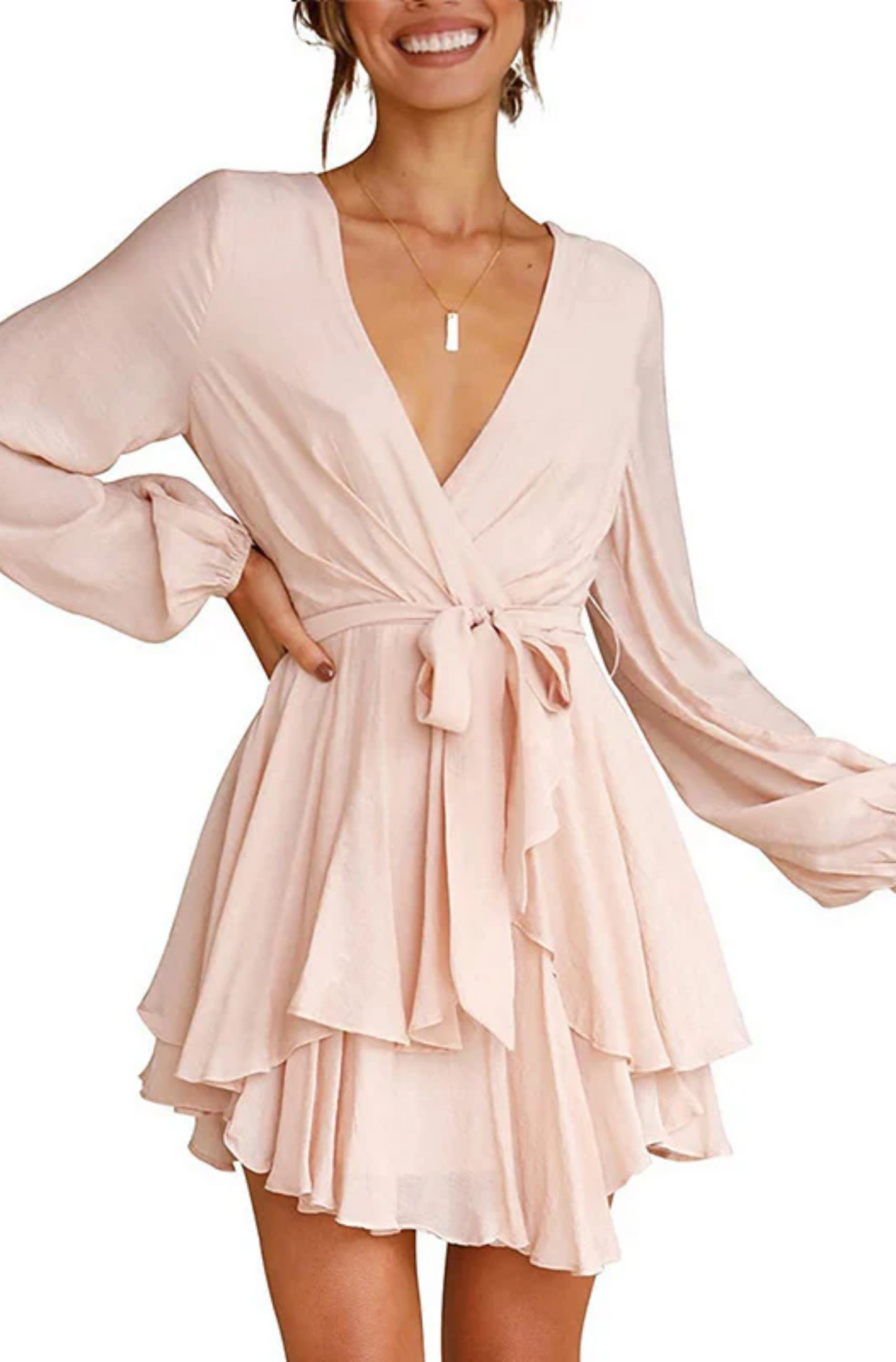 Johana® | Summer Wrap Mini Dress