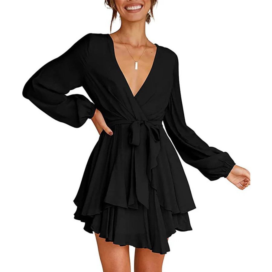 Natalia® | Summer Wrap Mini Dress