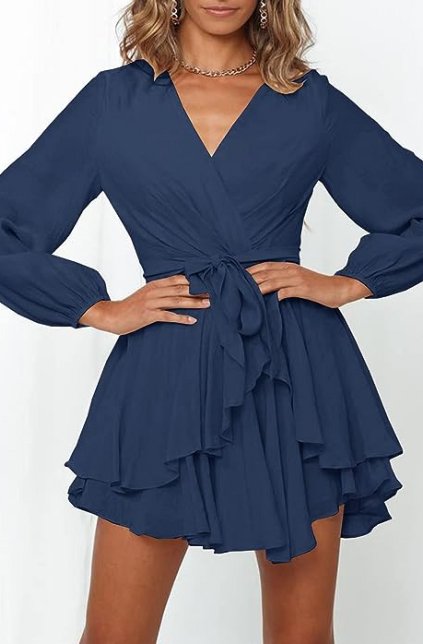 Johana® | Summer Wrap Mini Dress
