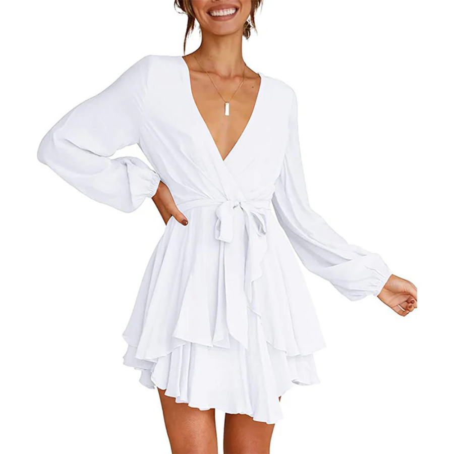 Johana® | Summer Wrap Mini Dress