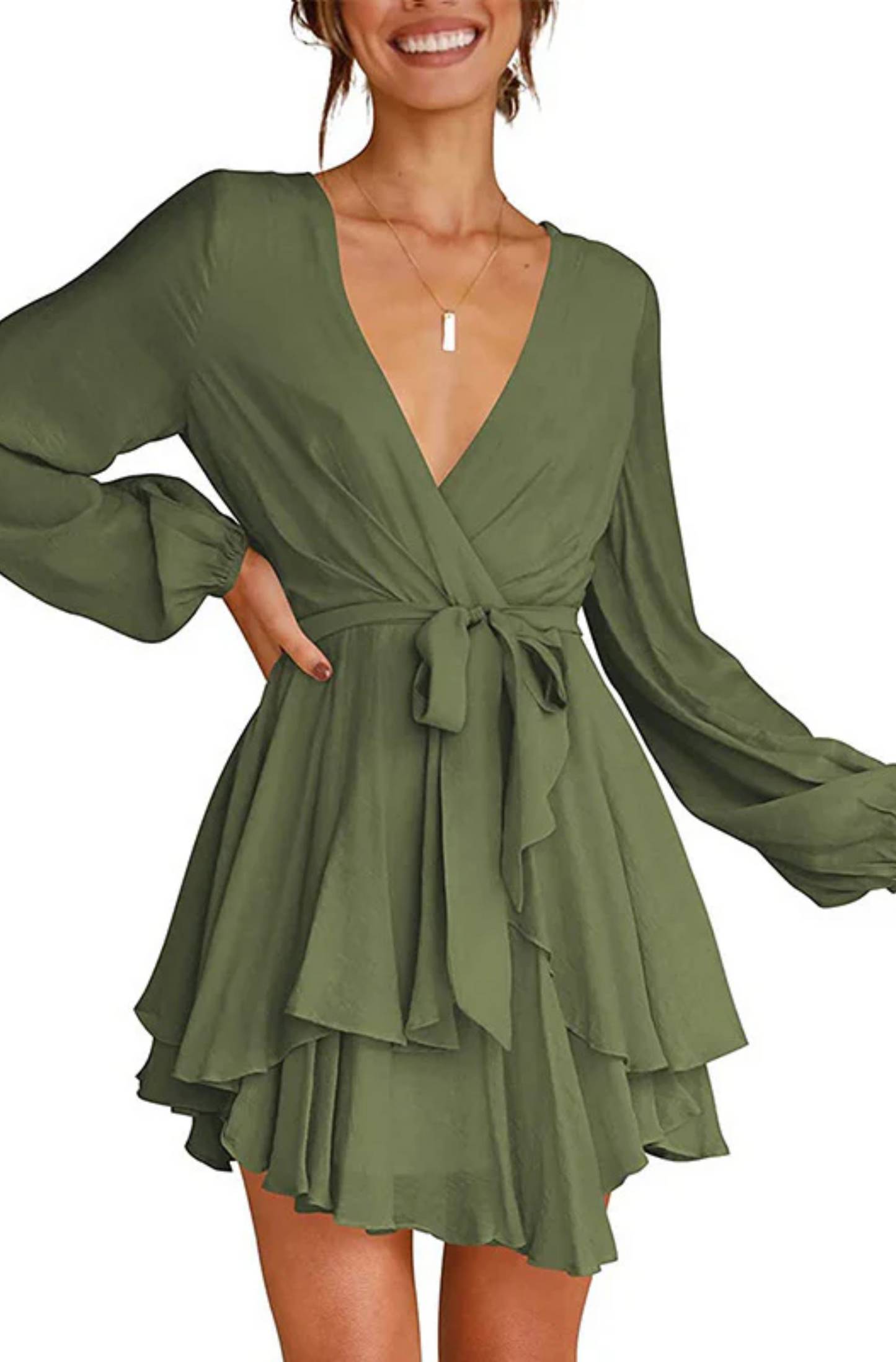 Johana® | Summer Wrap Mini Dress