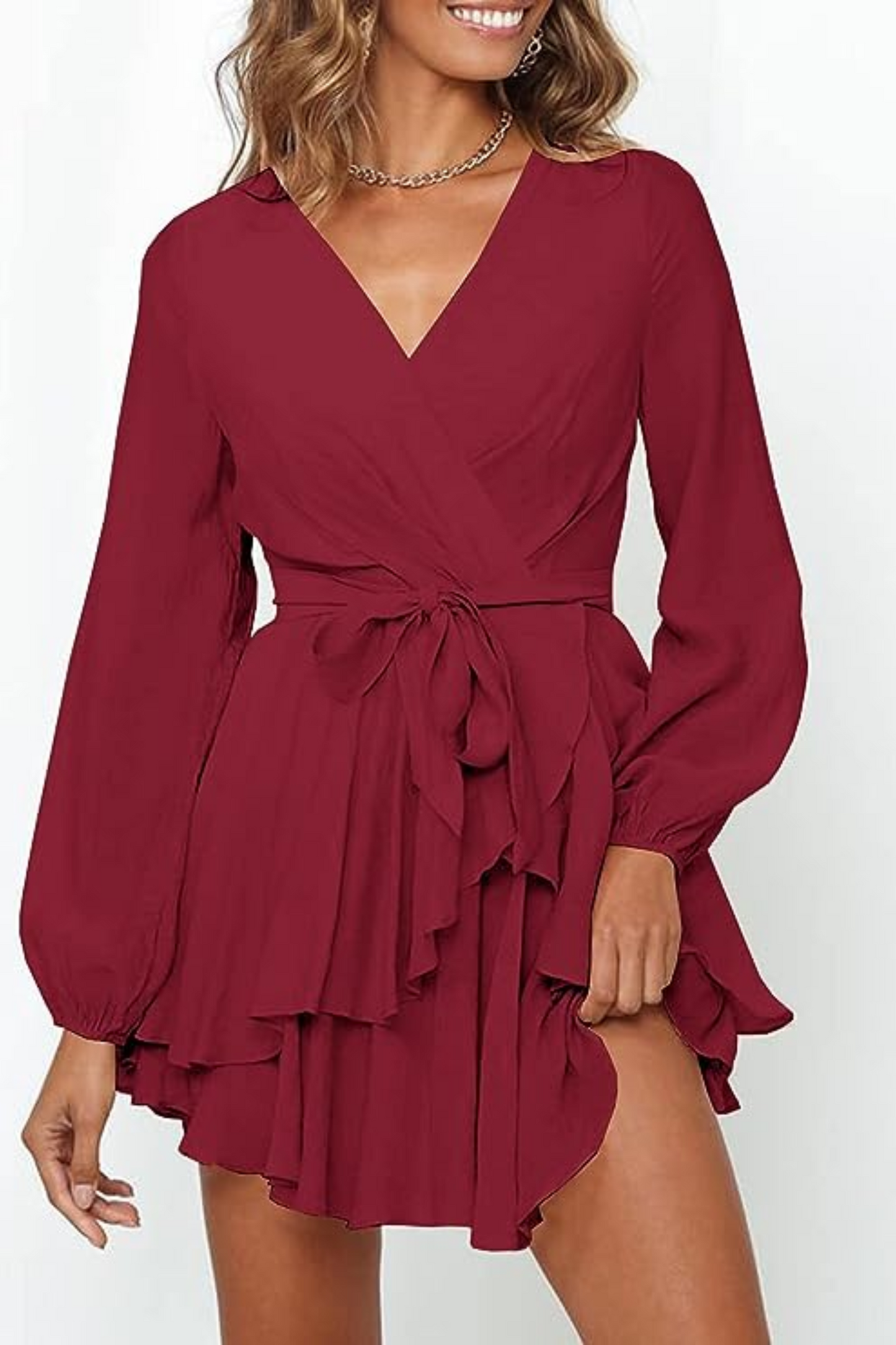 Johana® | Summer Wrap Mini Dress