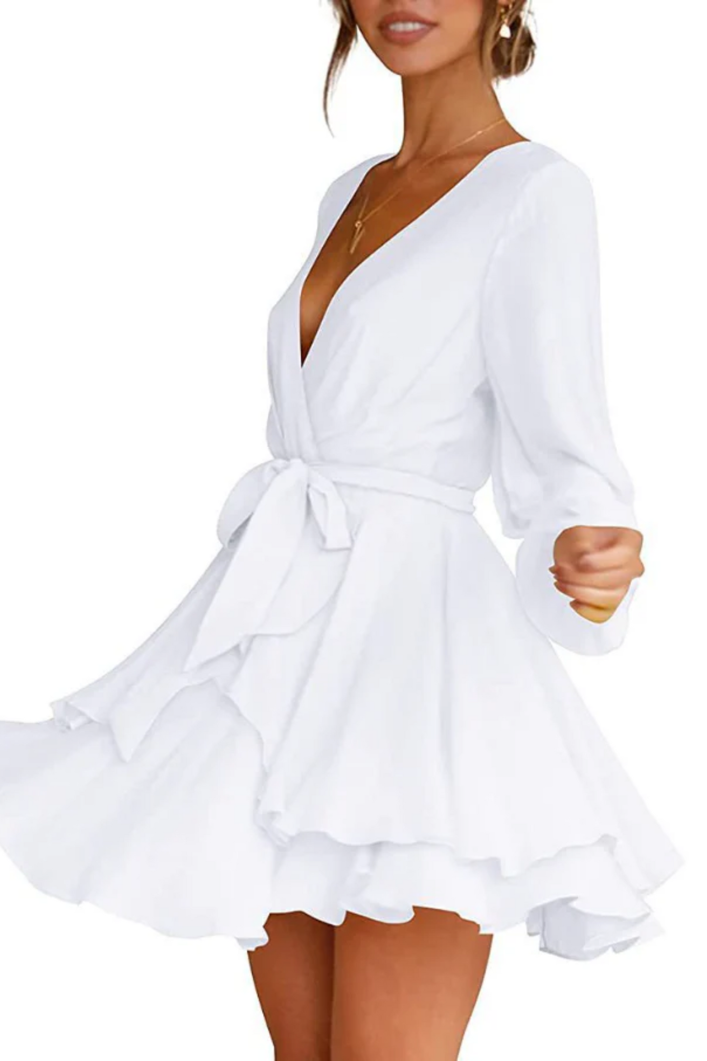 Natalia® | Summer Wrap Mini Dress