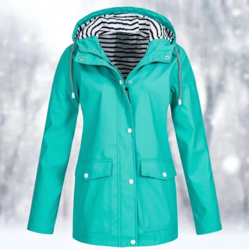 Emily | Women's Hooded Raincoat
