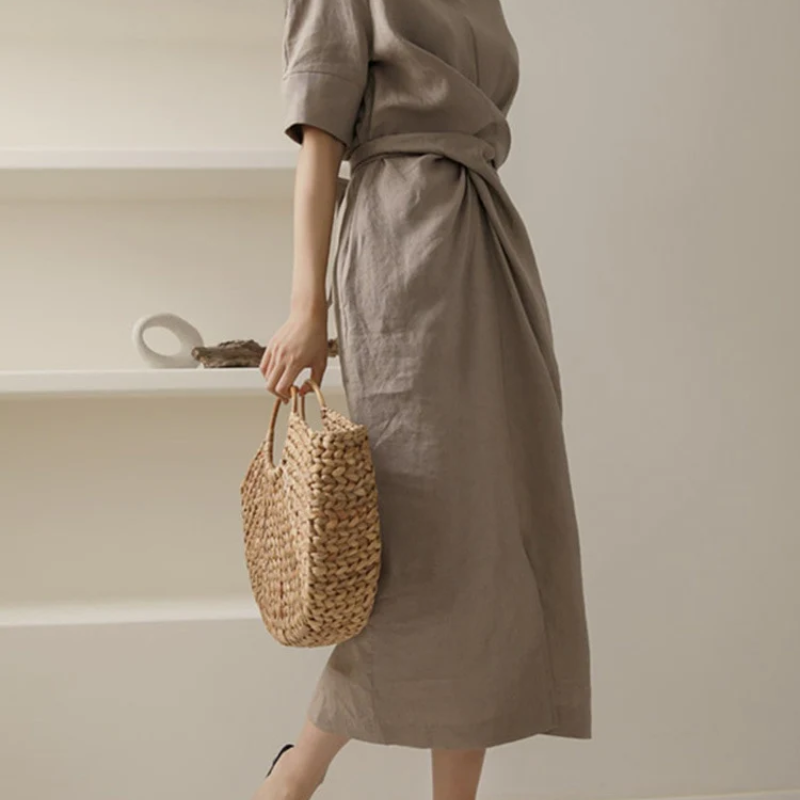 Helena® | Lange Wrap Dress Midi