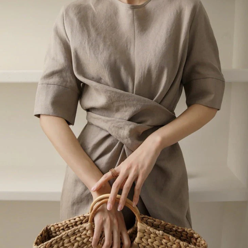 Helena® | Lange Wrap Dress Midi