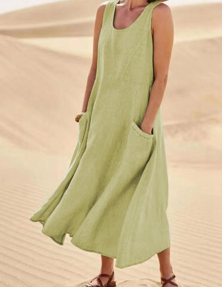 Isabel® | Women'S Airy Summer Midi Dress