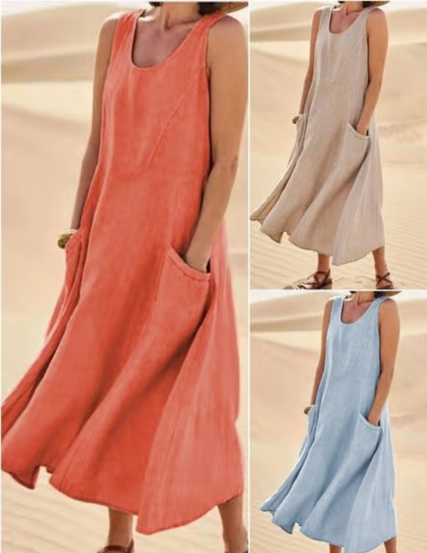 Isabel® | Women'S Airy Summer Midi Dress