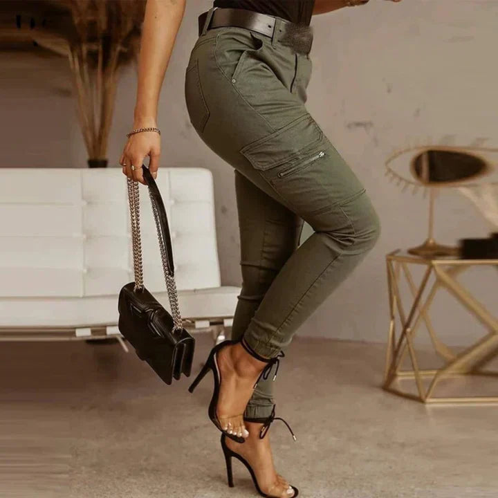 Bee® | High-Waisted Cargo-Pant