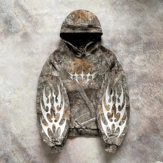 Dark Embroidered Cleansing Sweatshirt