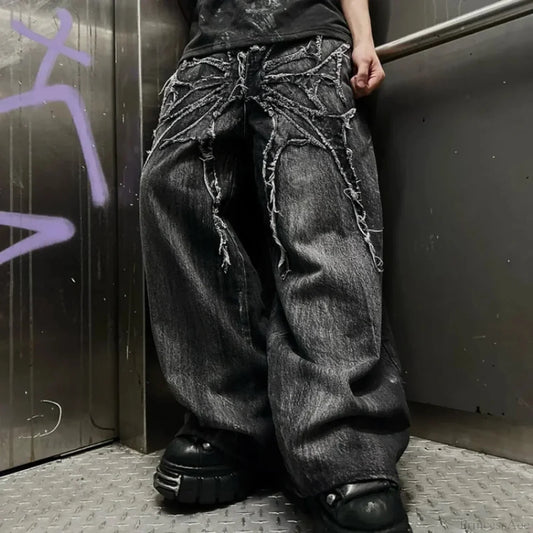Dark Vintage Cleaning Trousers