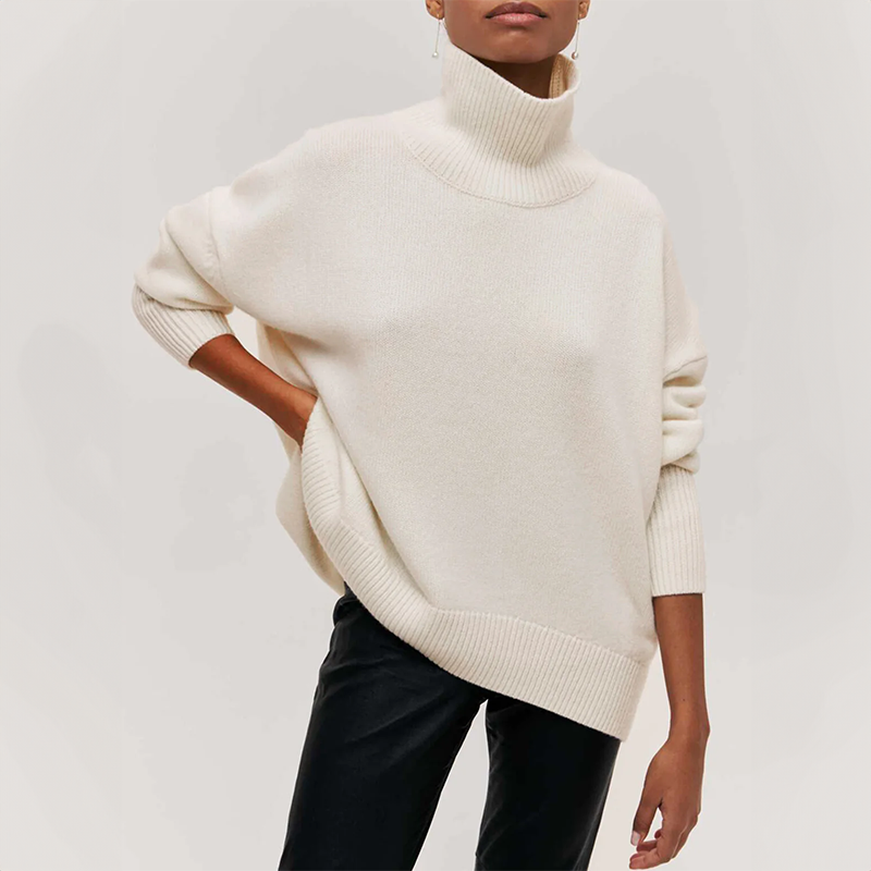 Glenda | Knitted turtleneck sweater