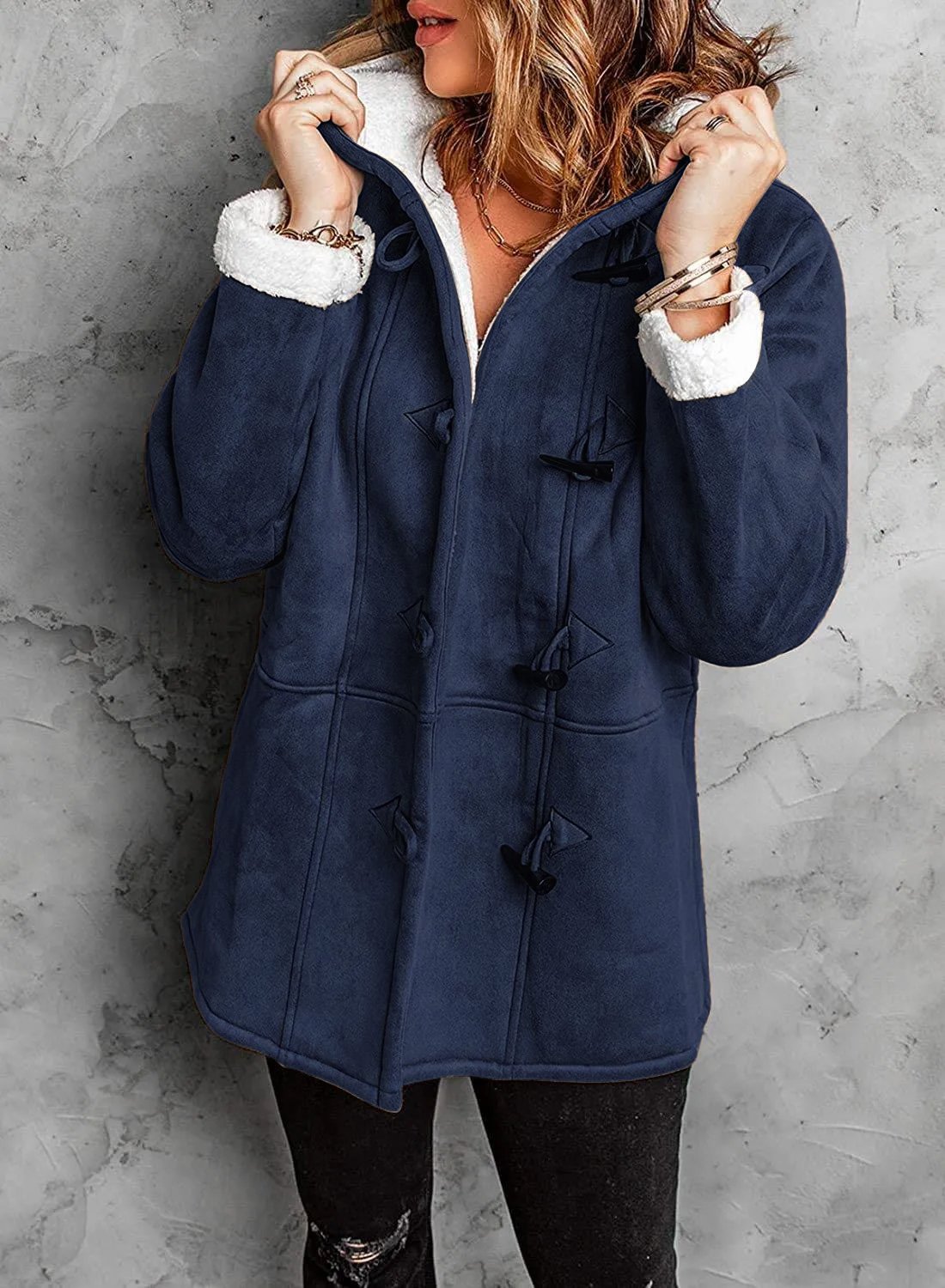 Maite | Warm winter coat with a unique look
