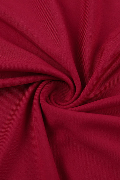 Solid Color Halter V-Neck Backless Maxi Dress