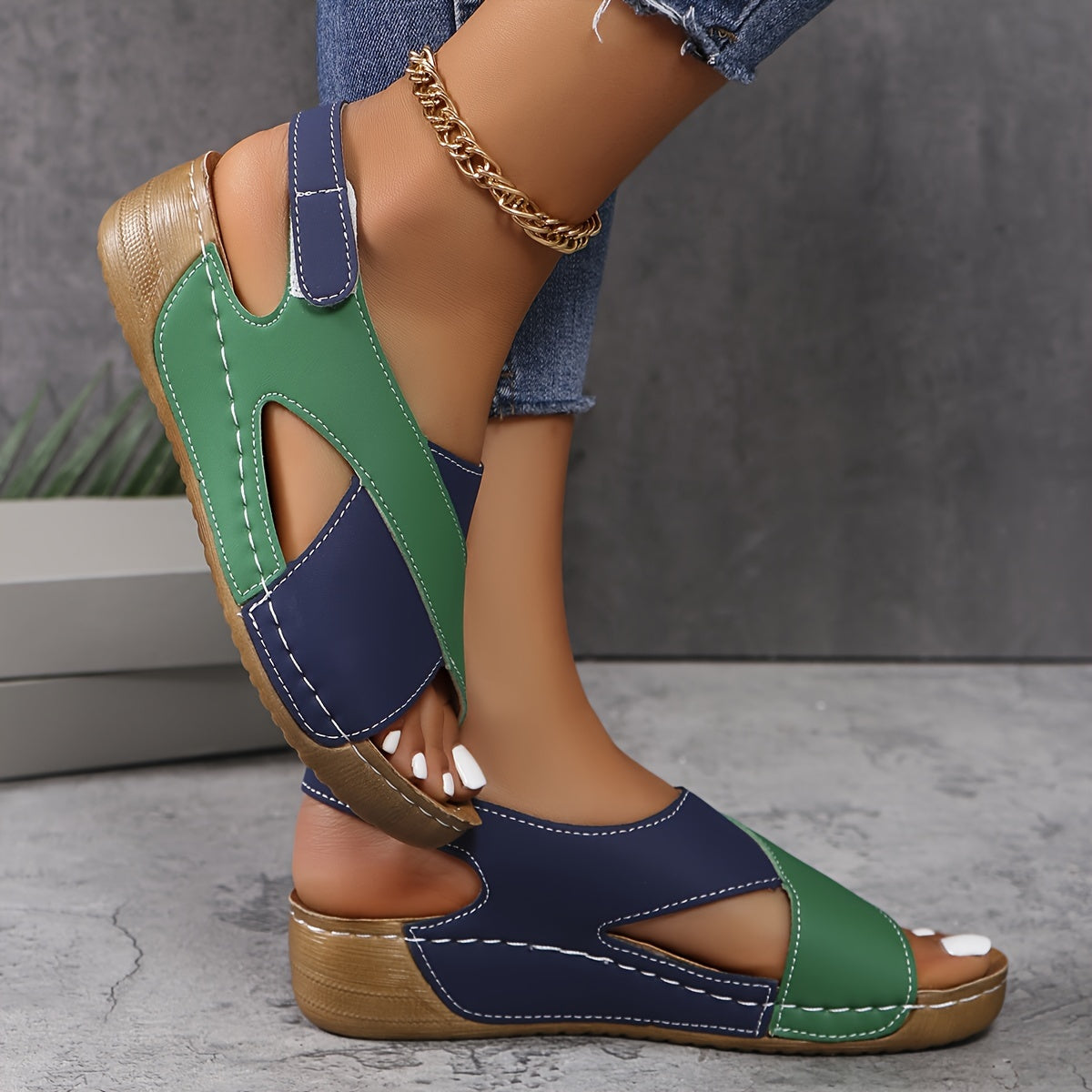 Jocelyn | Orthopedic Wedge Sandals
