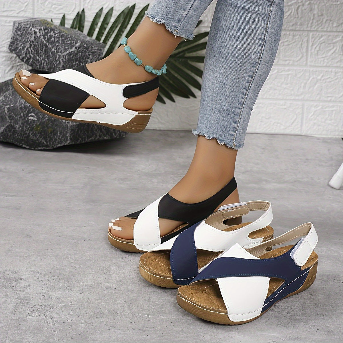 Jocelyn | Orthopedic Wedge Sandals