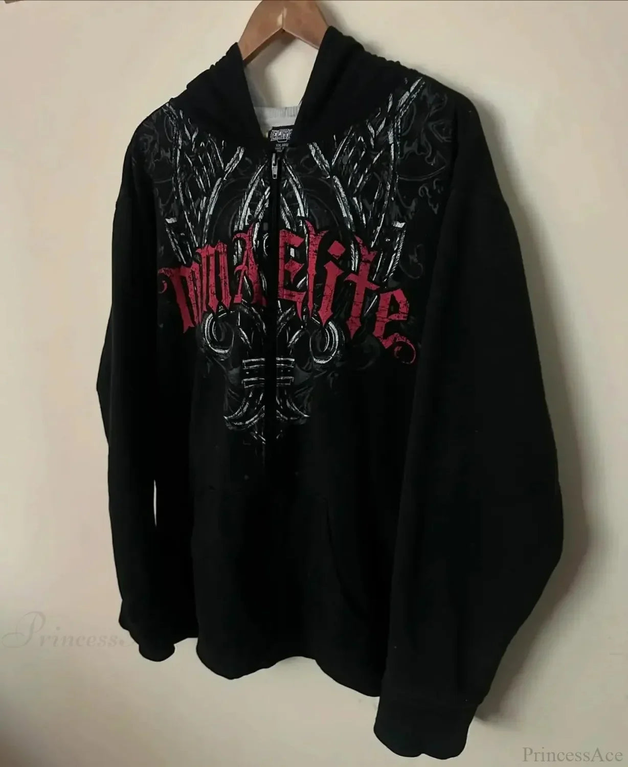 Distress Road Medieval Zip Hoodie