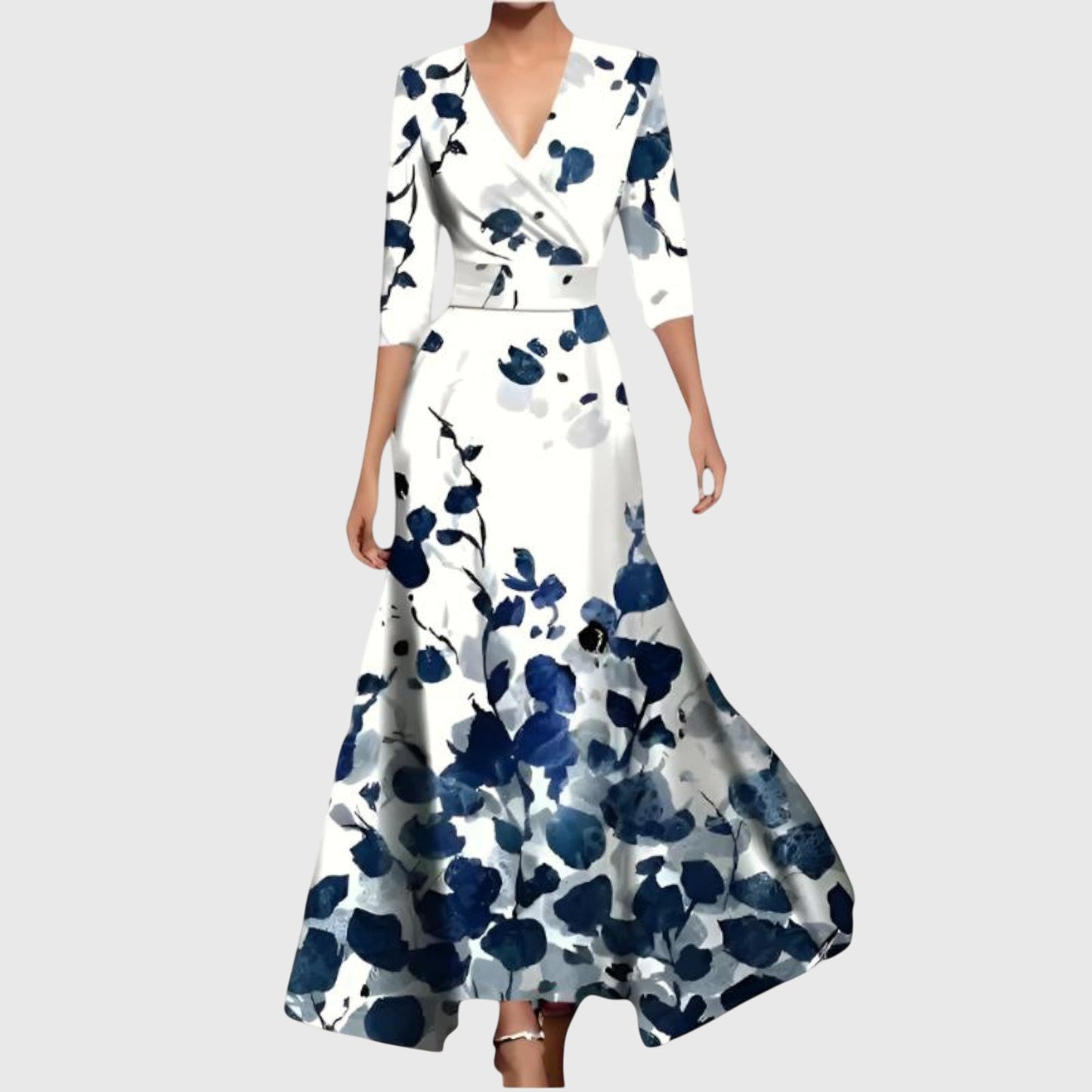 Donna | Women's V-Neck Wrap Maxi Dress