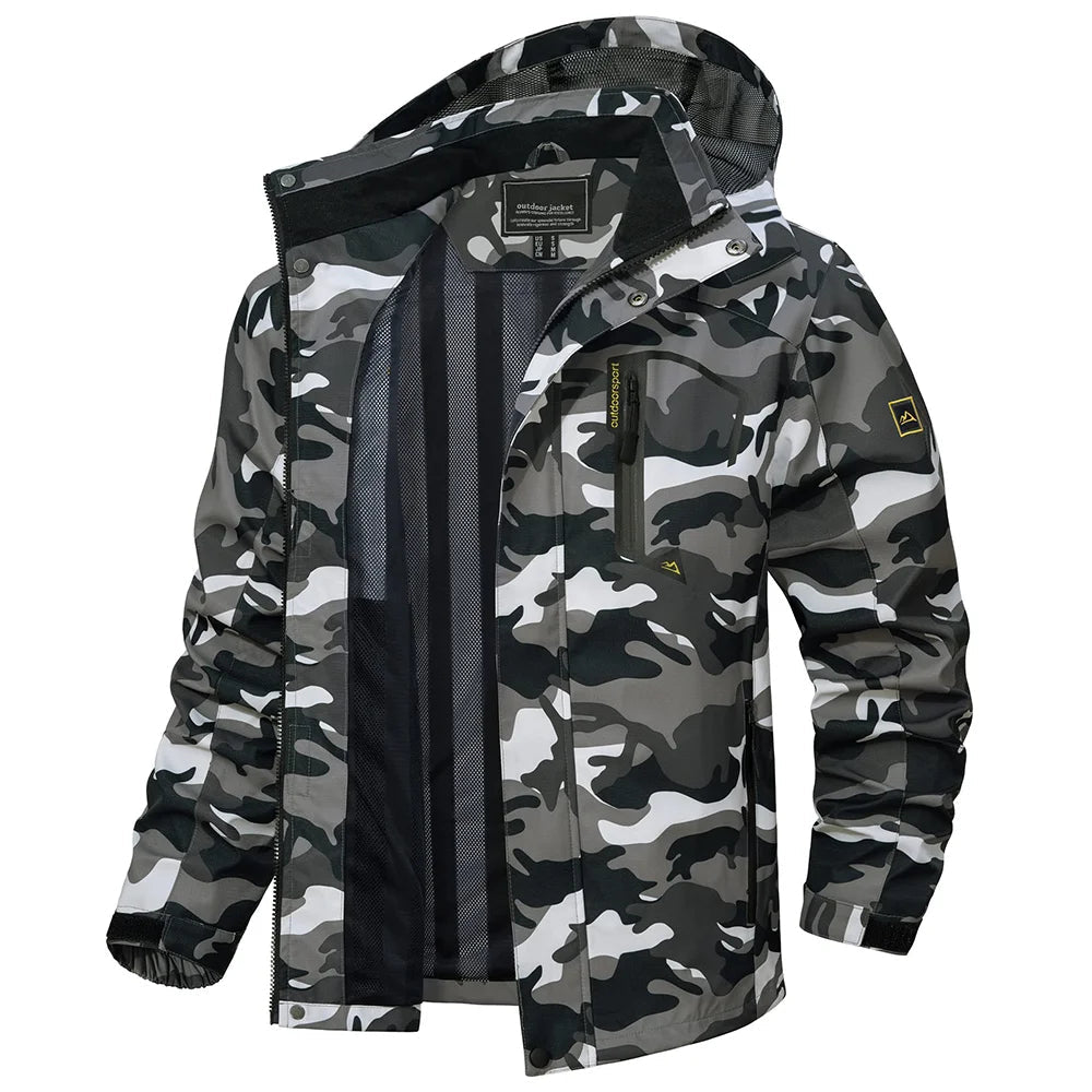 Dorian | Men's Lightweight Hooded Rain Jacket