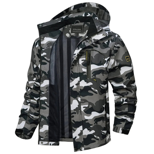 Dorian | Men's Lightweight Hooded Rain Jacket