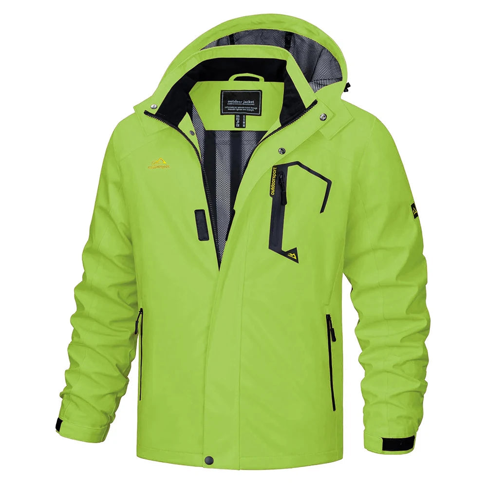 Dorian | Men's Lightweight Hooded Rain Jacket