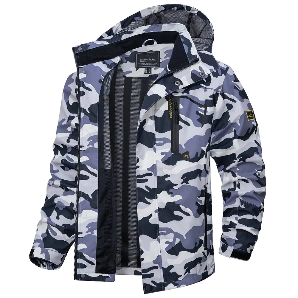 Dorian | Men's Lightweight Hooded Rain Jacket