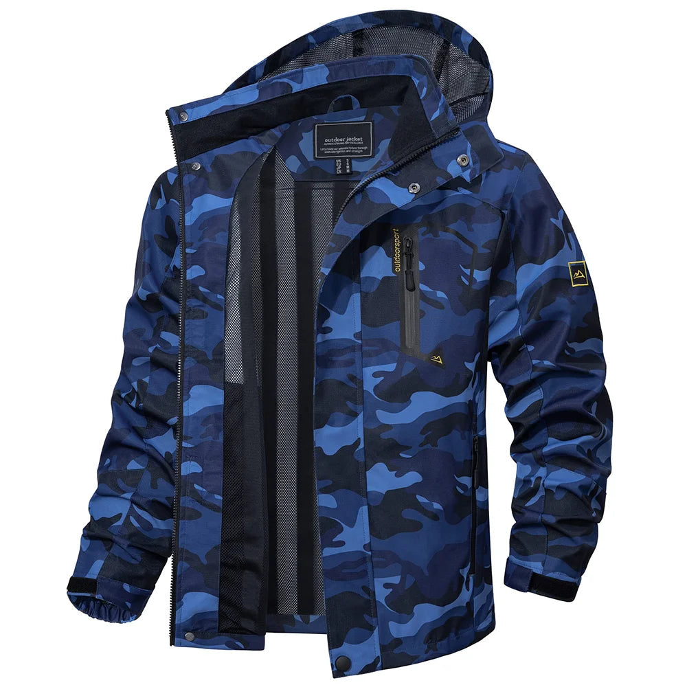 Dorian | Men's Lightweight Hooded Rain Jacket