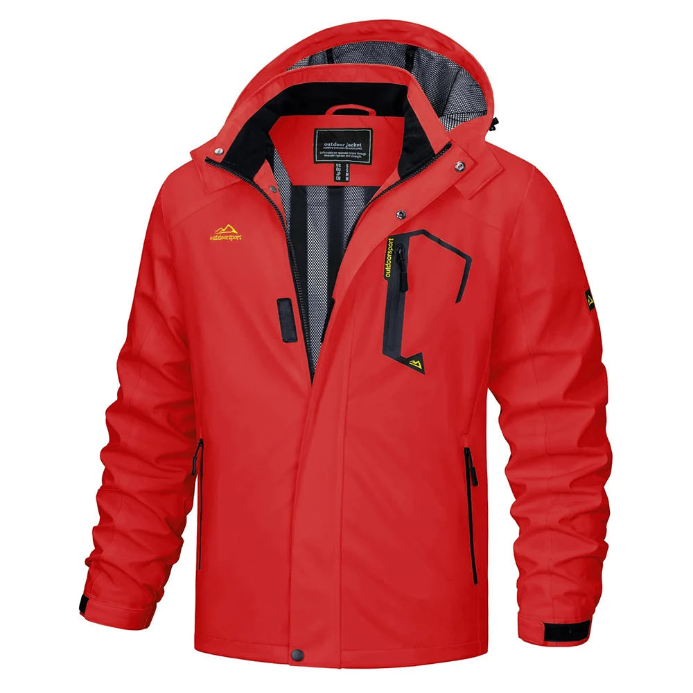 Dorian | Men's Lightweight Hooded Rain Jacket