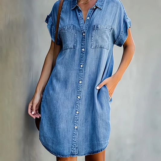 Maria® | denim dress