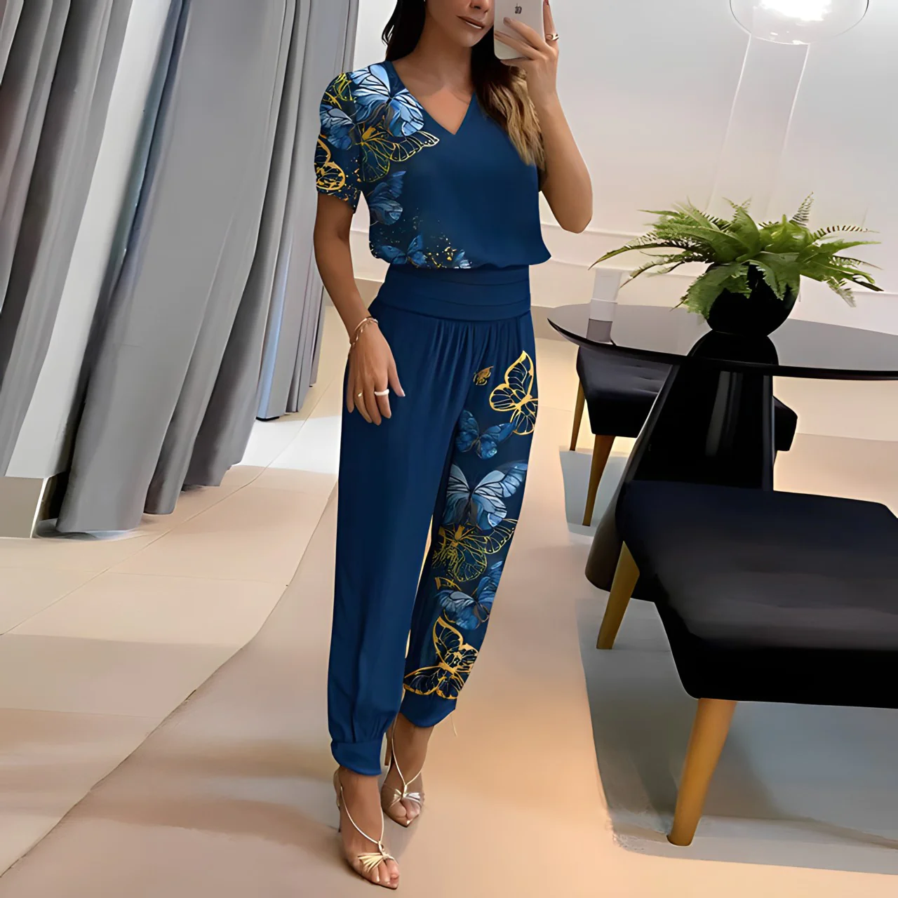 Kara® | Blouse And Pants Set