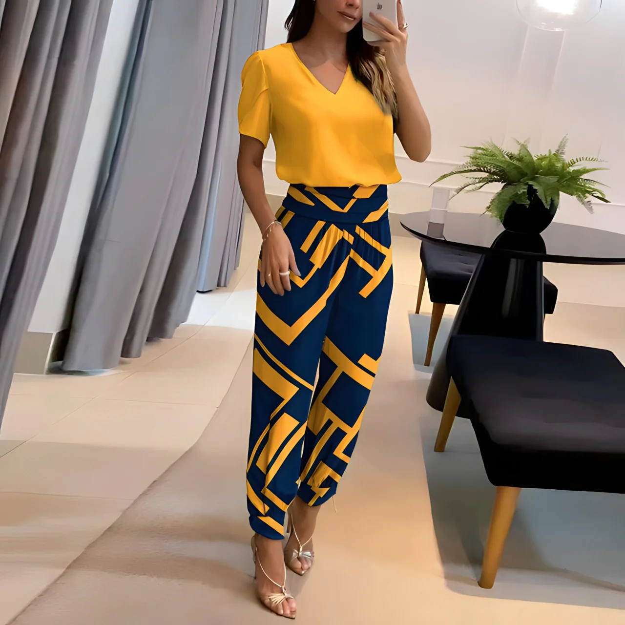 Kara® | Blouse And Pants Set