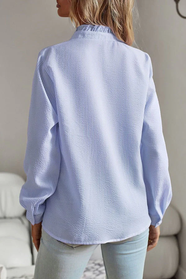Guadalupe® | Elegant Striped Blouse For Women