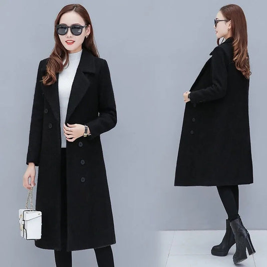Bianca | Windproof velvet winter jacket for women