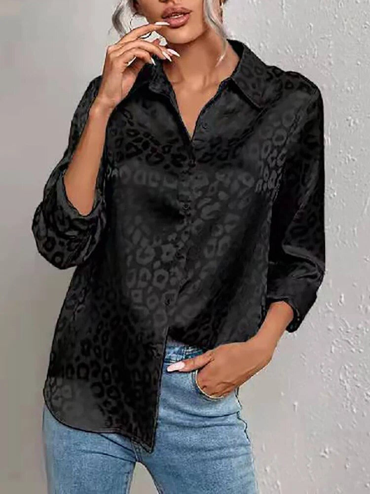 Victoria® | Leopard Langarmshirt