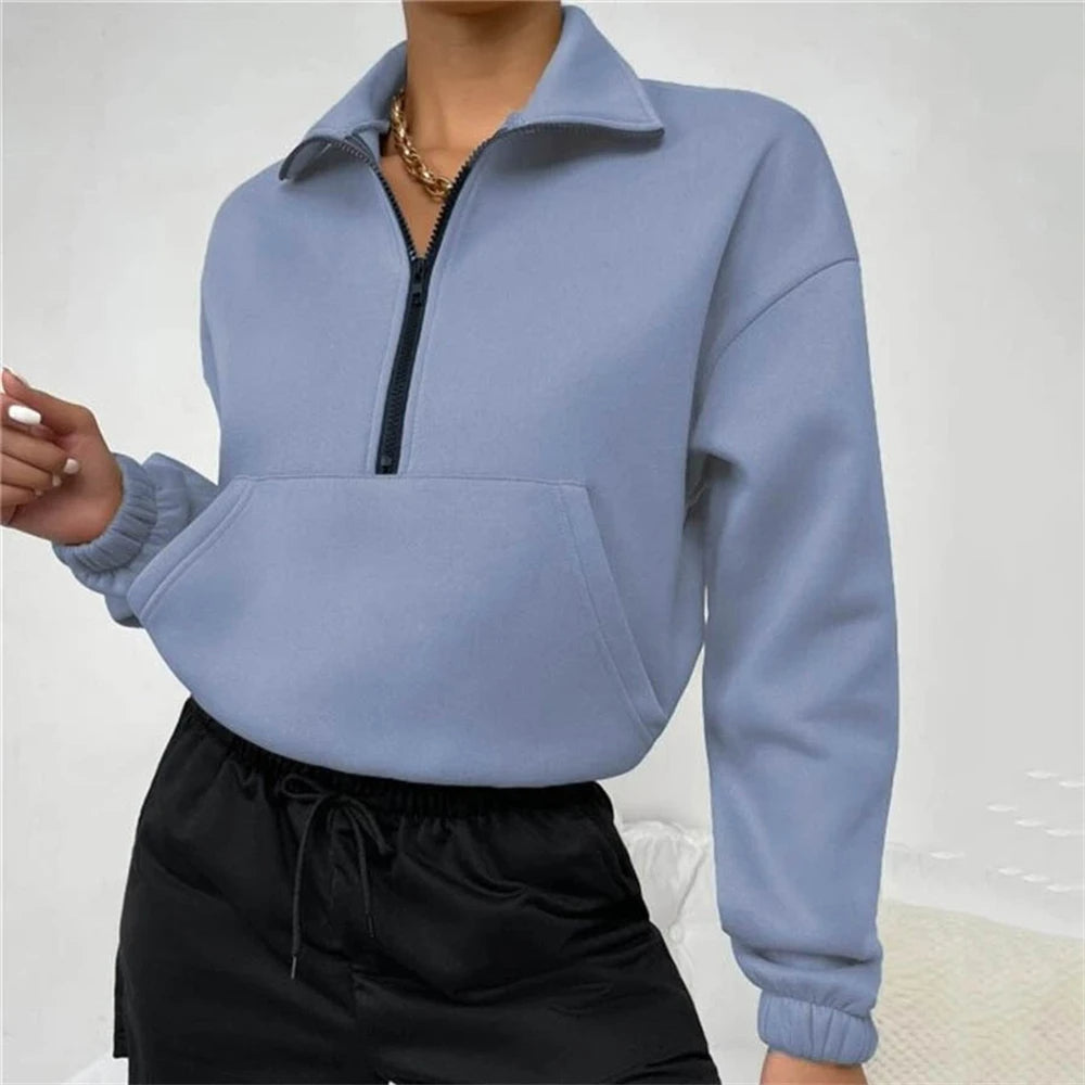 Lucía | Women's half zip sweater