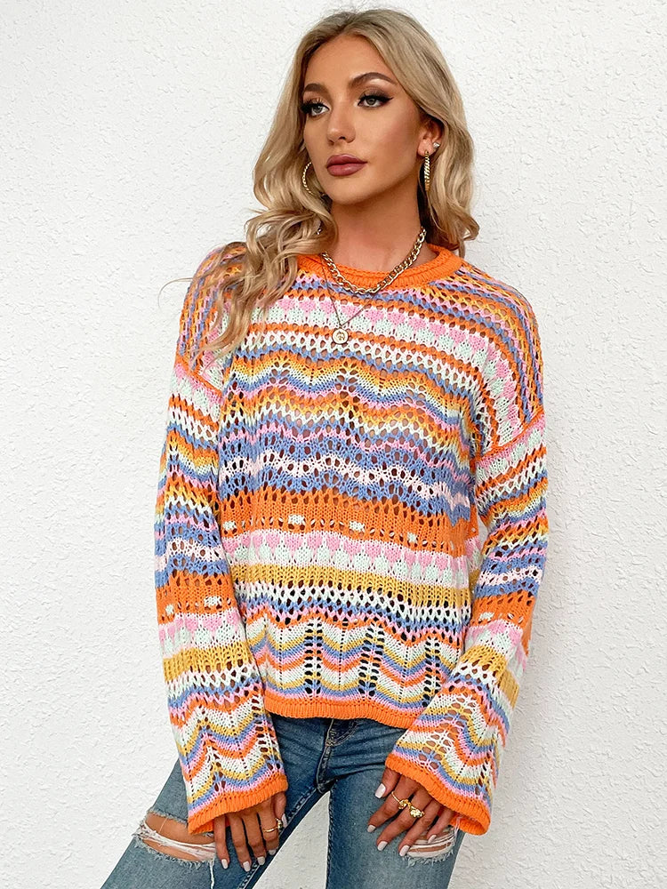 Lya | Crochet sweater for women