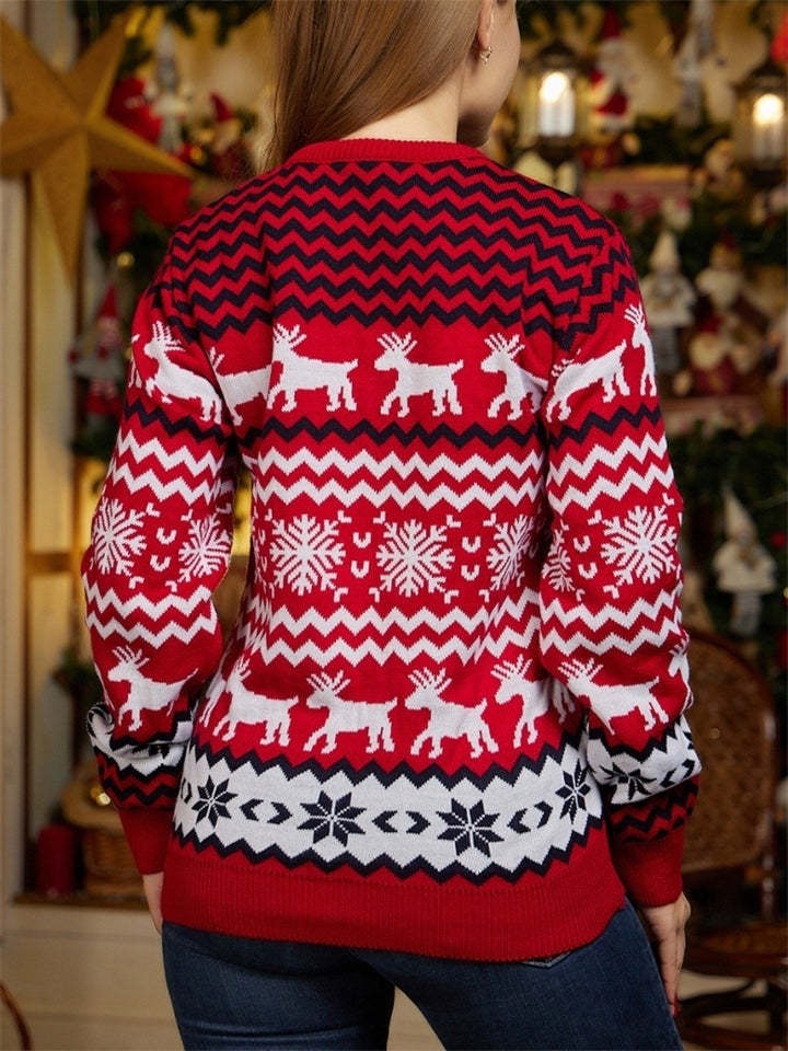 Felicidad | Festive reindeer sweater for the holidays