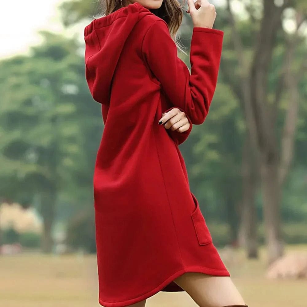 Monica® | Women's hooded sweater dress