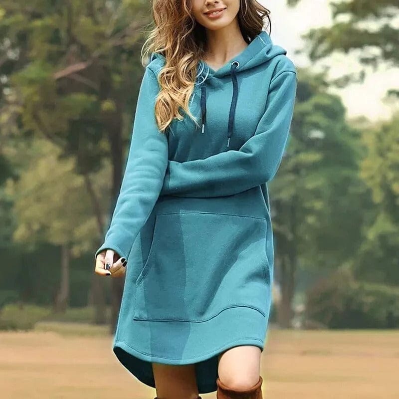 Monica® | Women's hooded sweater dress