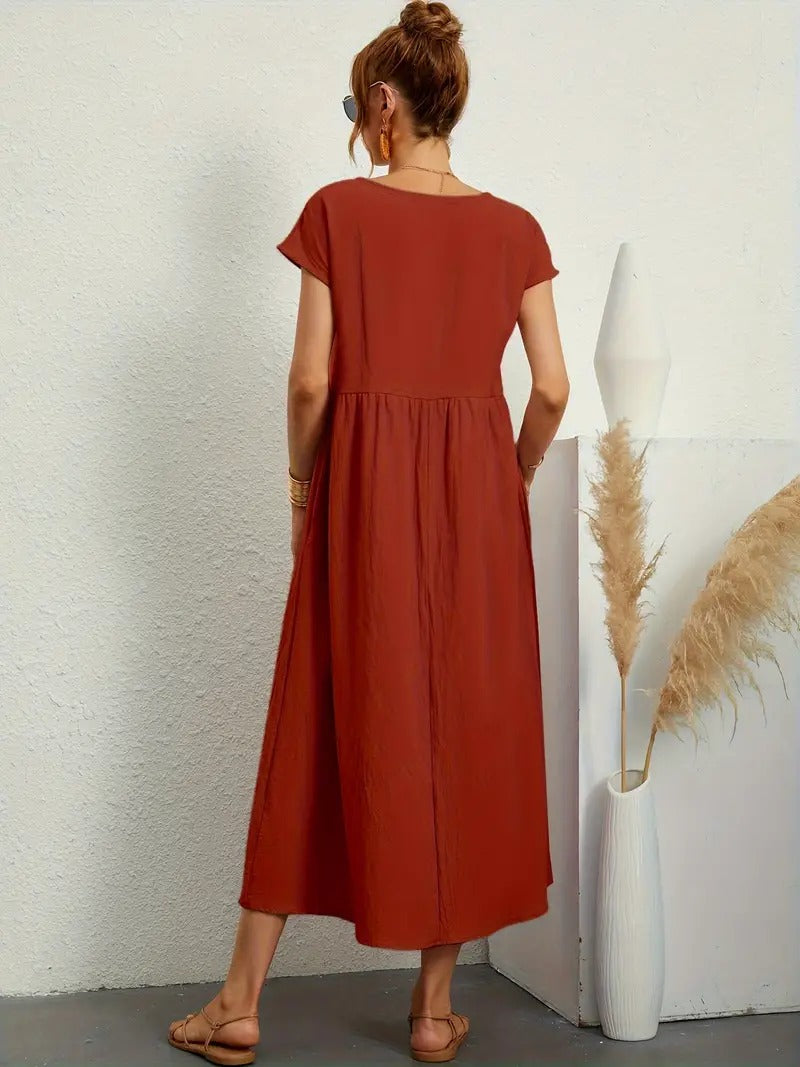 Rosetta® | Long Bell-Shaped Dress
