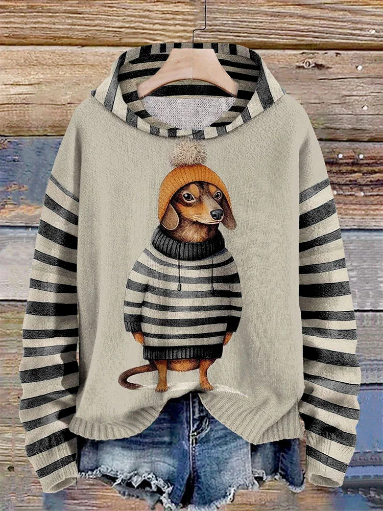Felicidad | Striped hoodie