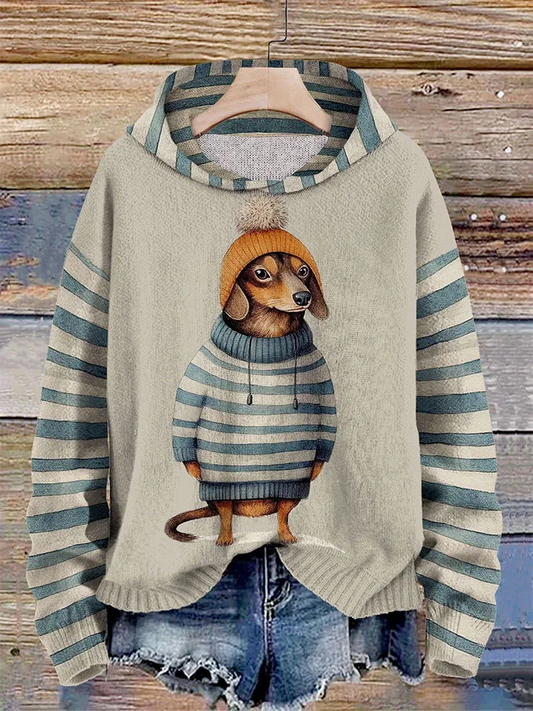 Felicidad | Striped hoodie