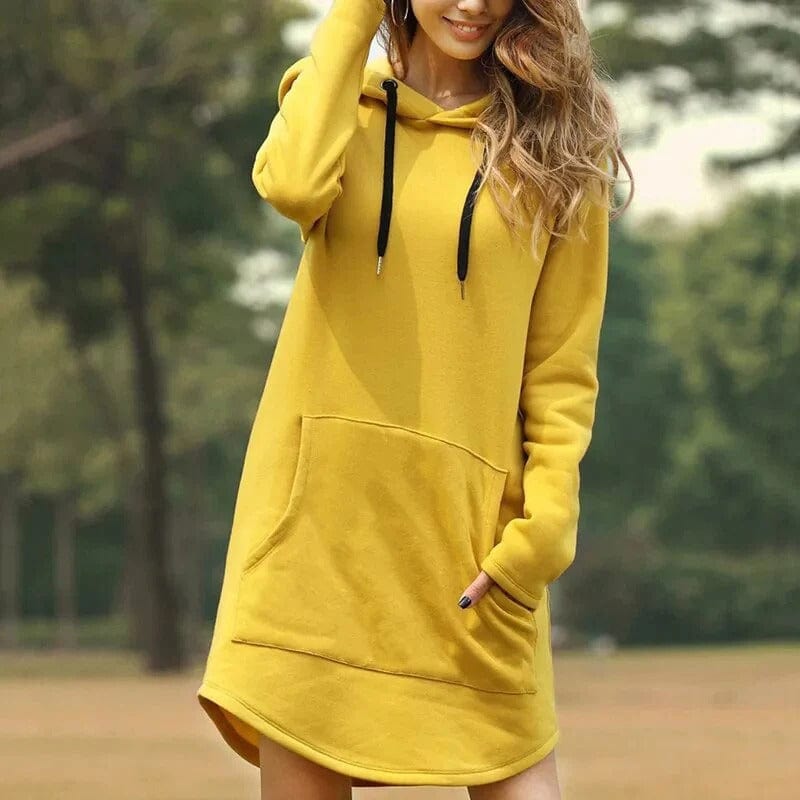 Monica® | Women's hooded sweater dress