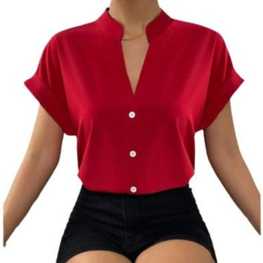 Rafaela® | V-Neck Summer Blouse