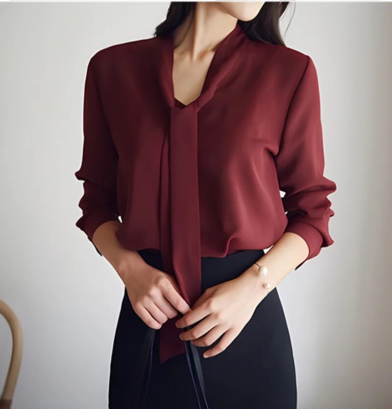 Paloma® | Long Sleeve Tie Bow