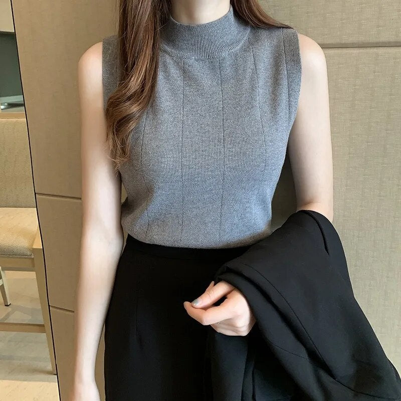 Miriam® | Knitted Casual Tank Top